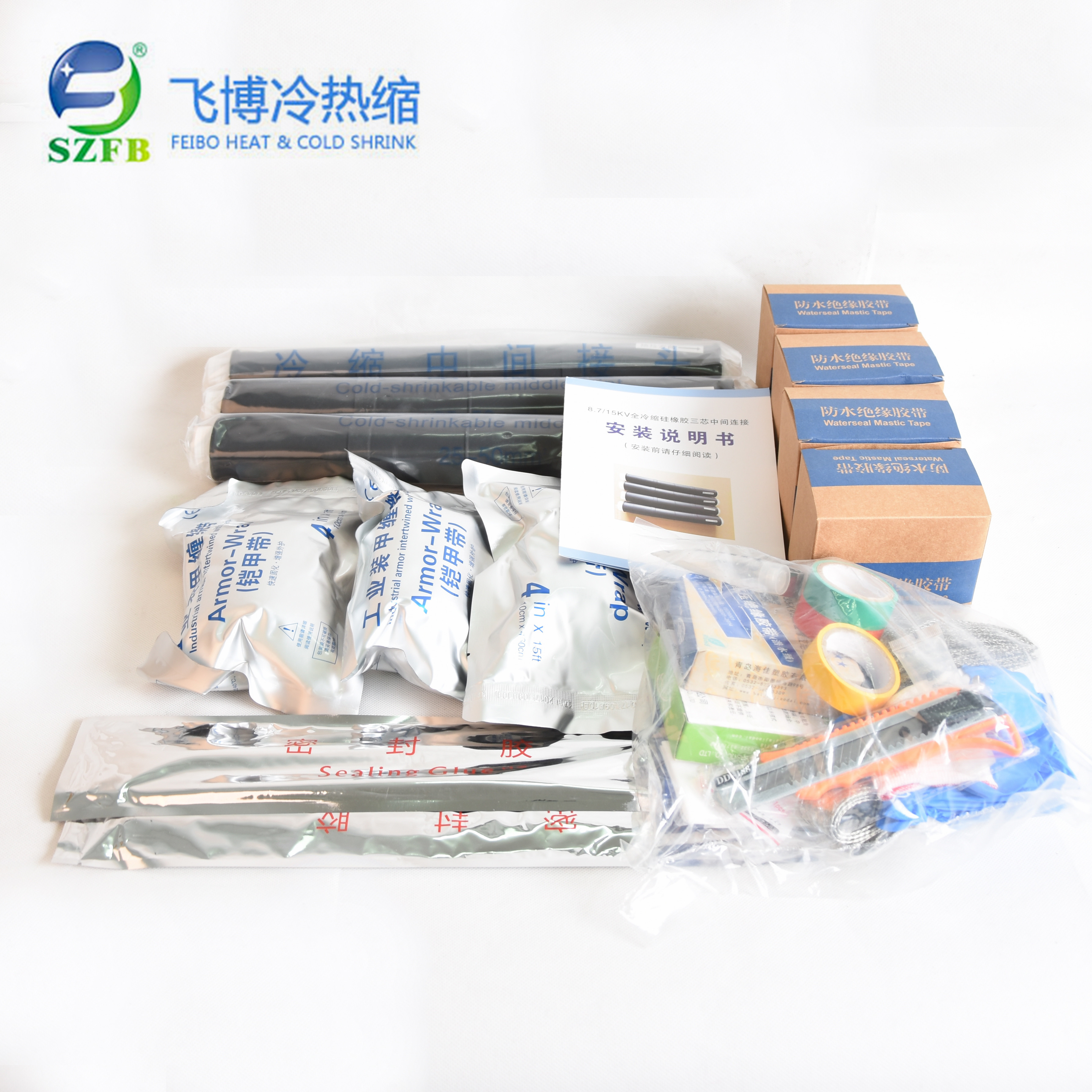 冷縮中間連接的安裝注意事項(xiàng) 冷縮中間連接的安裝注意事項(xiàng)